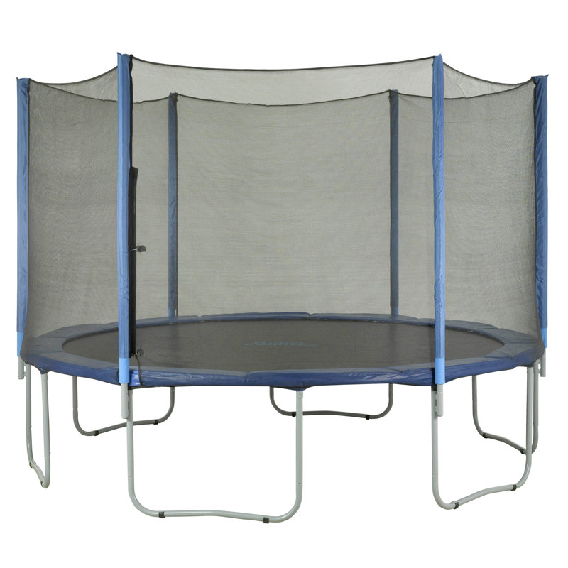 Trampoline Replacement Enclosure Surround Safety Ouside Net for 10ft Frame using 6 Straight Poles
