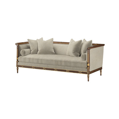 The Regent's Visit 90'' Rolled Arms Sofa -  Theodore Alexander, A480-90-1355-92