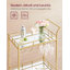 Aarnav Metal Bar Cart-1865292100