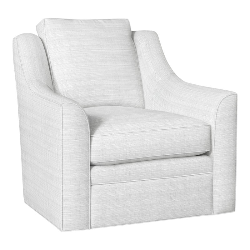 American Bungalow Nicholas Barrel Back Swivel Chair, Perigold Ishi Blanca