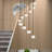 Flitwick 10 - Light Dimmable Tiered Chandelier