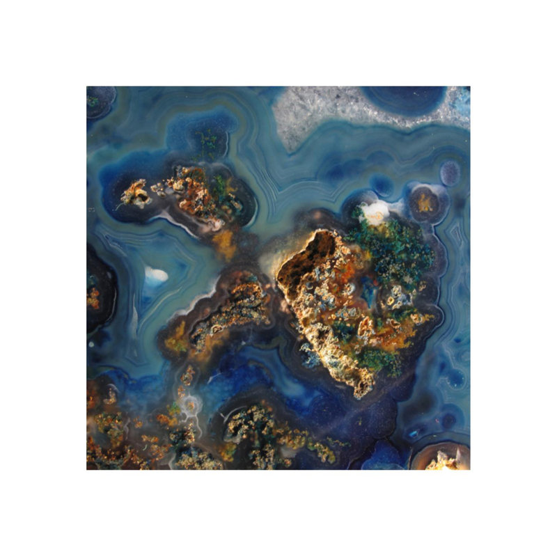 Luminous Sphereoid III Print by Zoey Riley, 36" H x 36" W, Matte