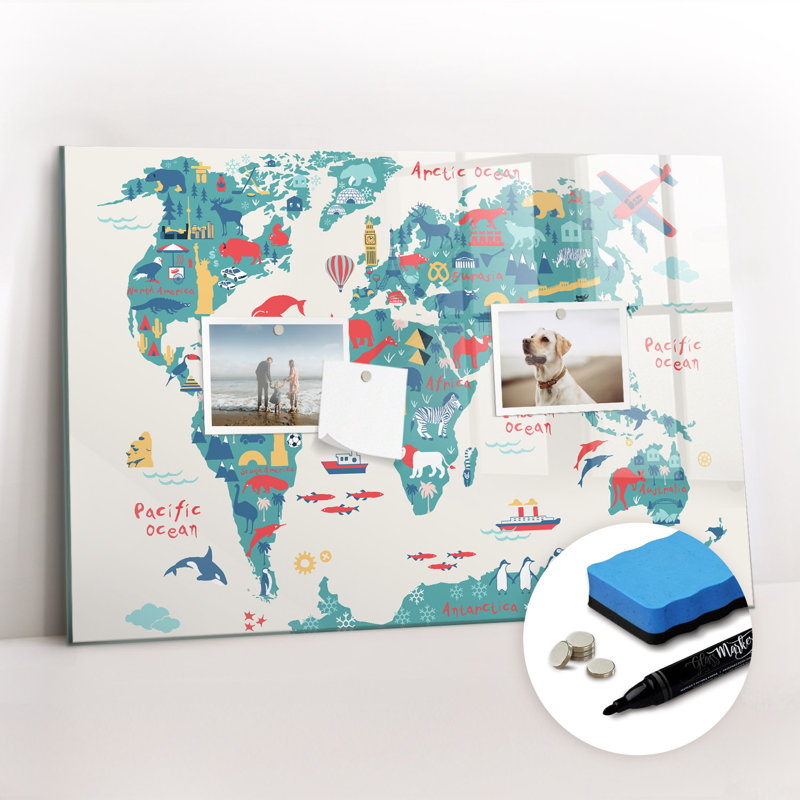 Magnetic Glass Dry Erase Board