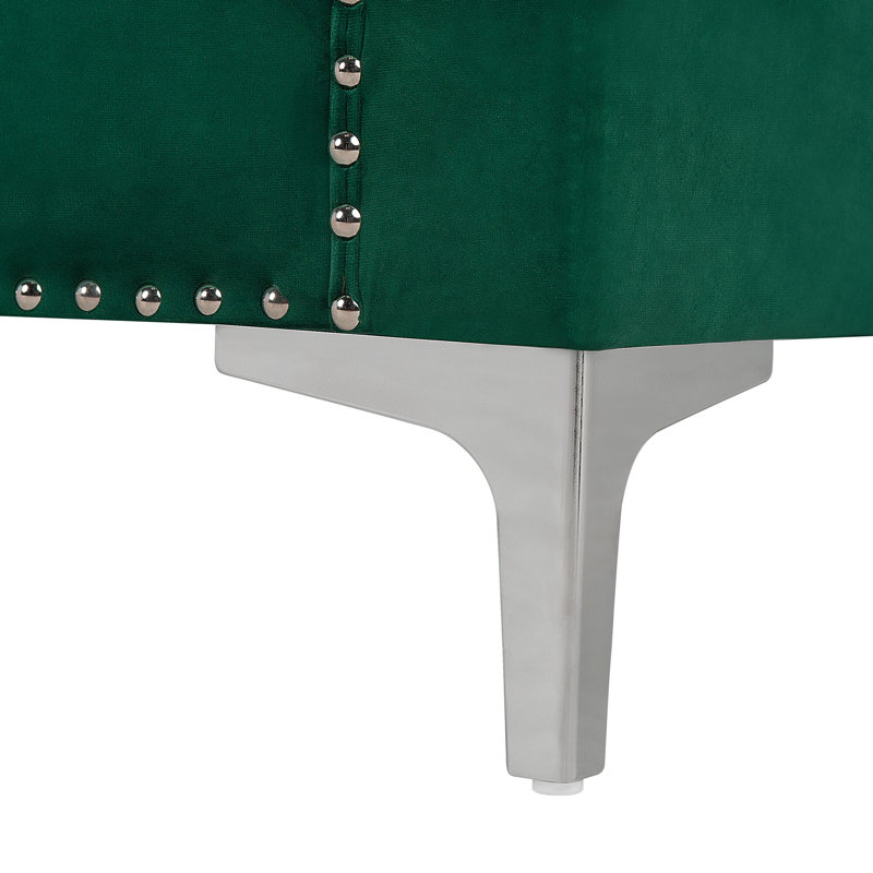 Nico 3 Seater Chesterfield Sofa, Green