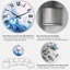 Horloge murale moderne Art liquide II-1303475305