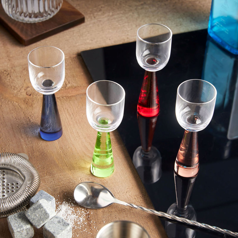 Chenuli 1,35 oz Verre à liqueur cristal, Transparent