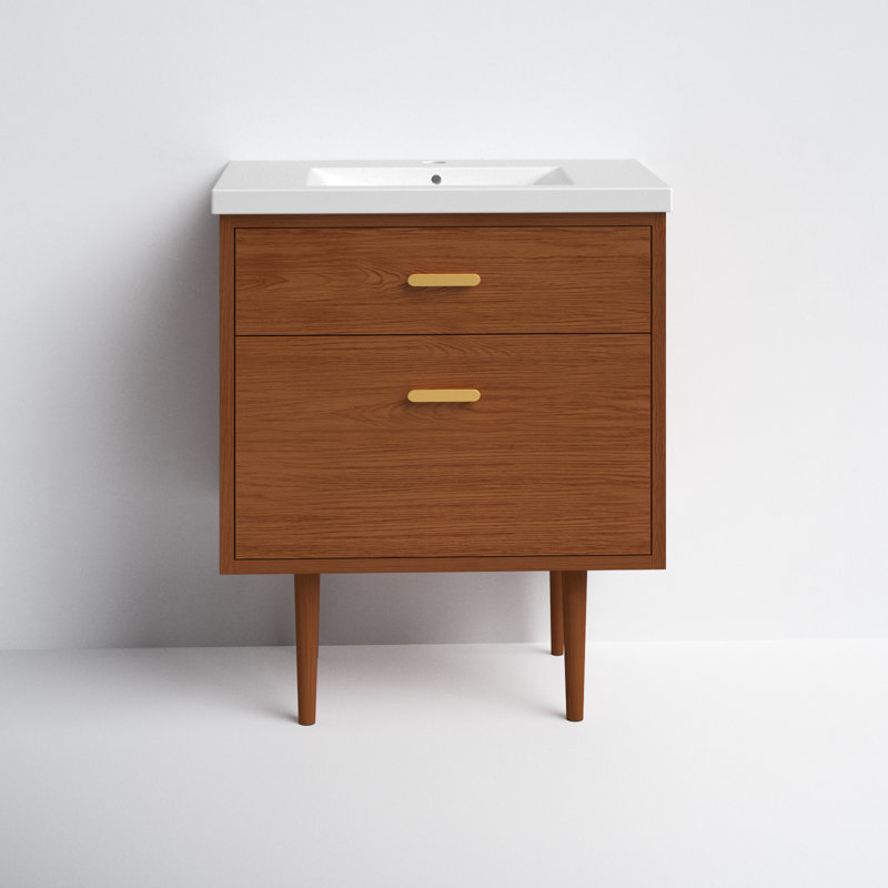 Meuble-lavabo simple Arijana, H 34,75 po x l 30,5 po x P 20 po
