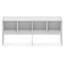 Rangement et organisation de garde-robe, tablette supérieure multifonctionnelle à 6 cubes, empilable, 11,7 x 36 x 15,4 cm, pour chambre, placard, buanderie, blanc