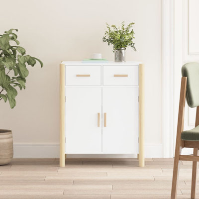 Keden Solid Wood Accent Cabinet