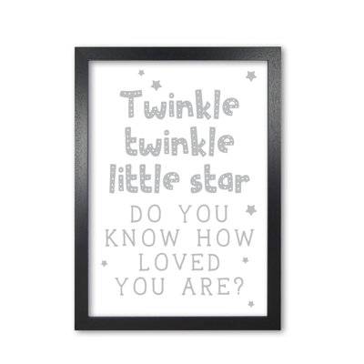 Twinkle Twinkle Little Star - Print