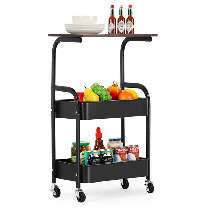 30.3'' H x 16.5'' W Utility Cart with Wheels