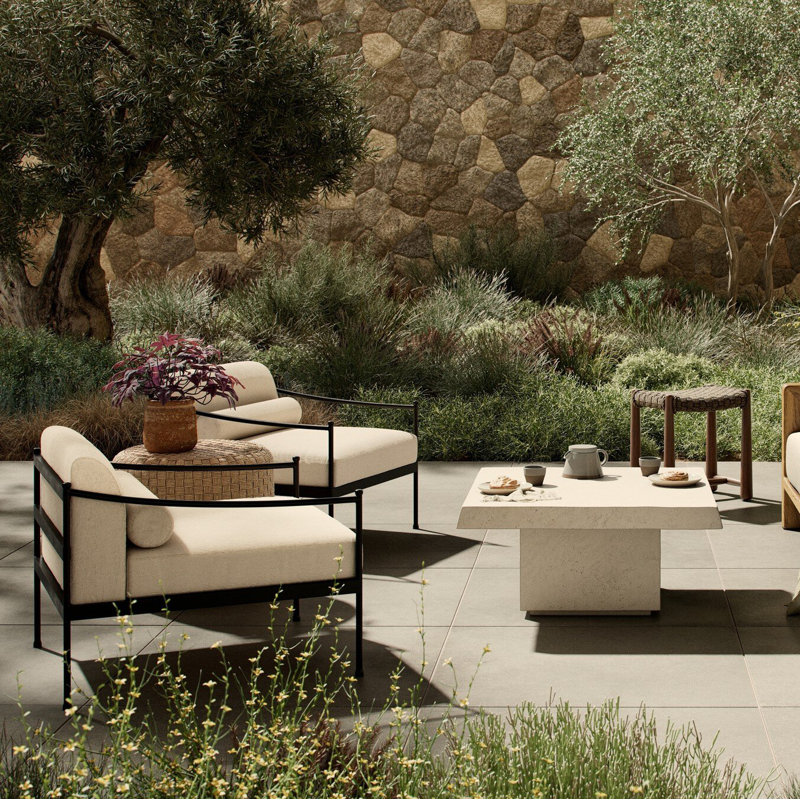 Granger Outdoor Chair, Cream