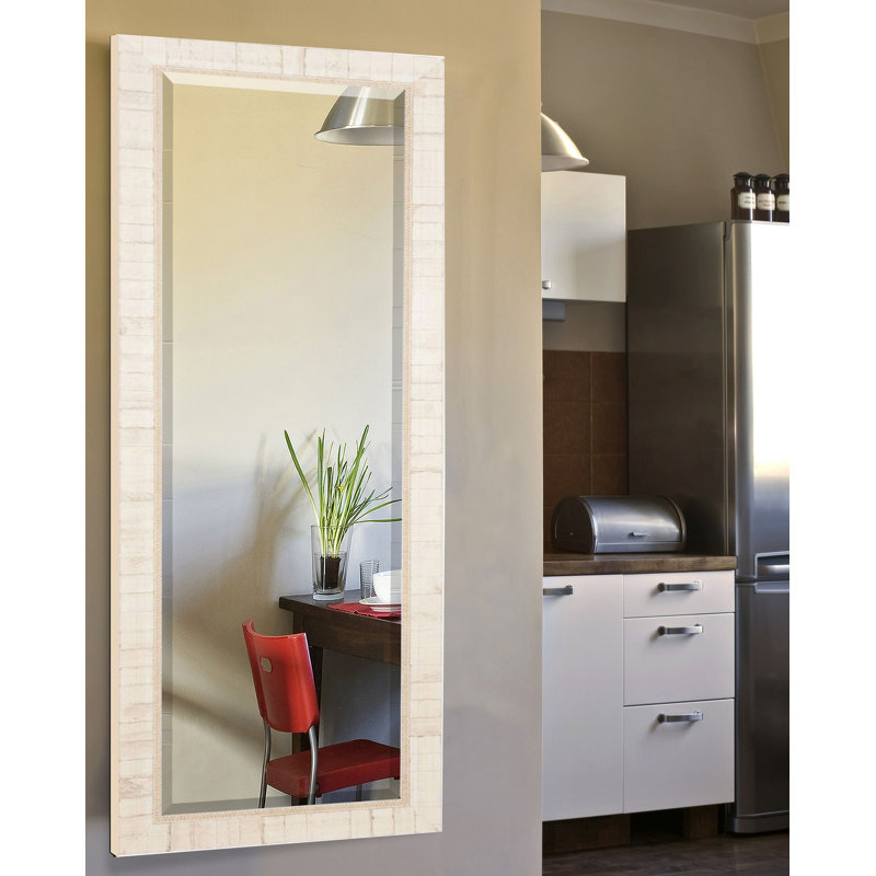 Seeman Solid Wood Flat Mirror, 63" H x 25" W