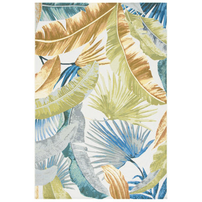 Ismene 500 Performance Floral Indoor/Outdoor Area Rug