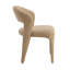 Ensemble de 2 chaises d'appoint brun clair Lidi Lidi