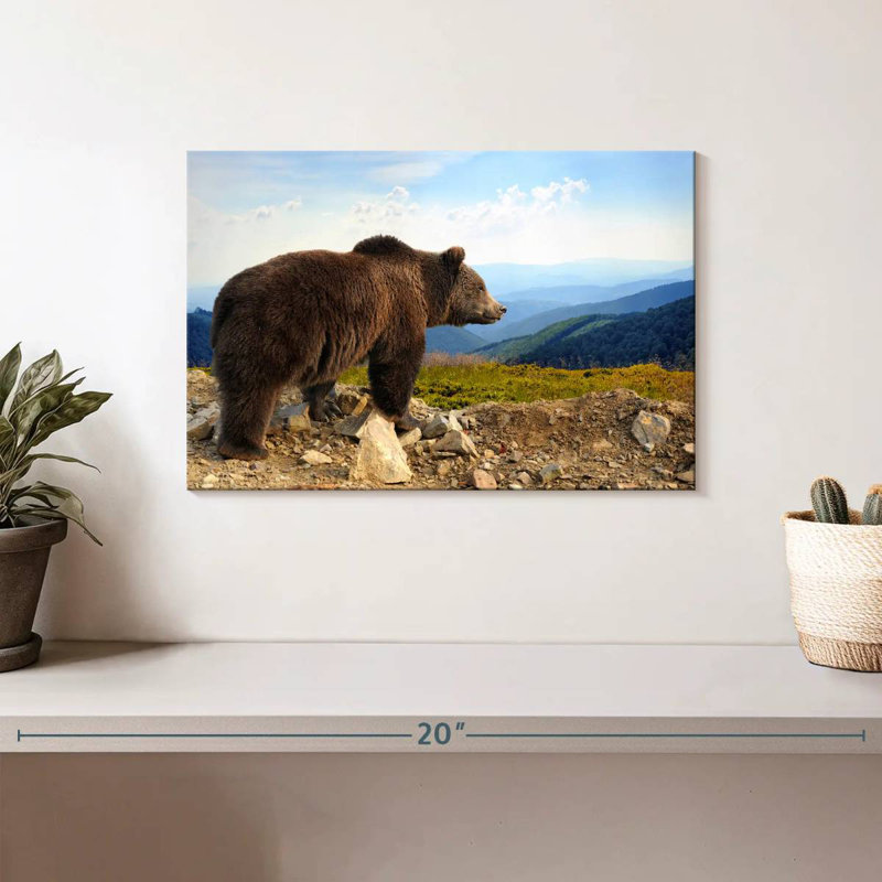 Crowle Mountain Bear, 8" H x 12" W