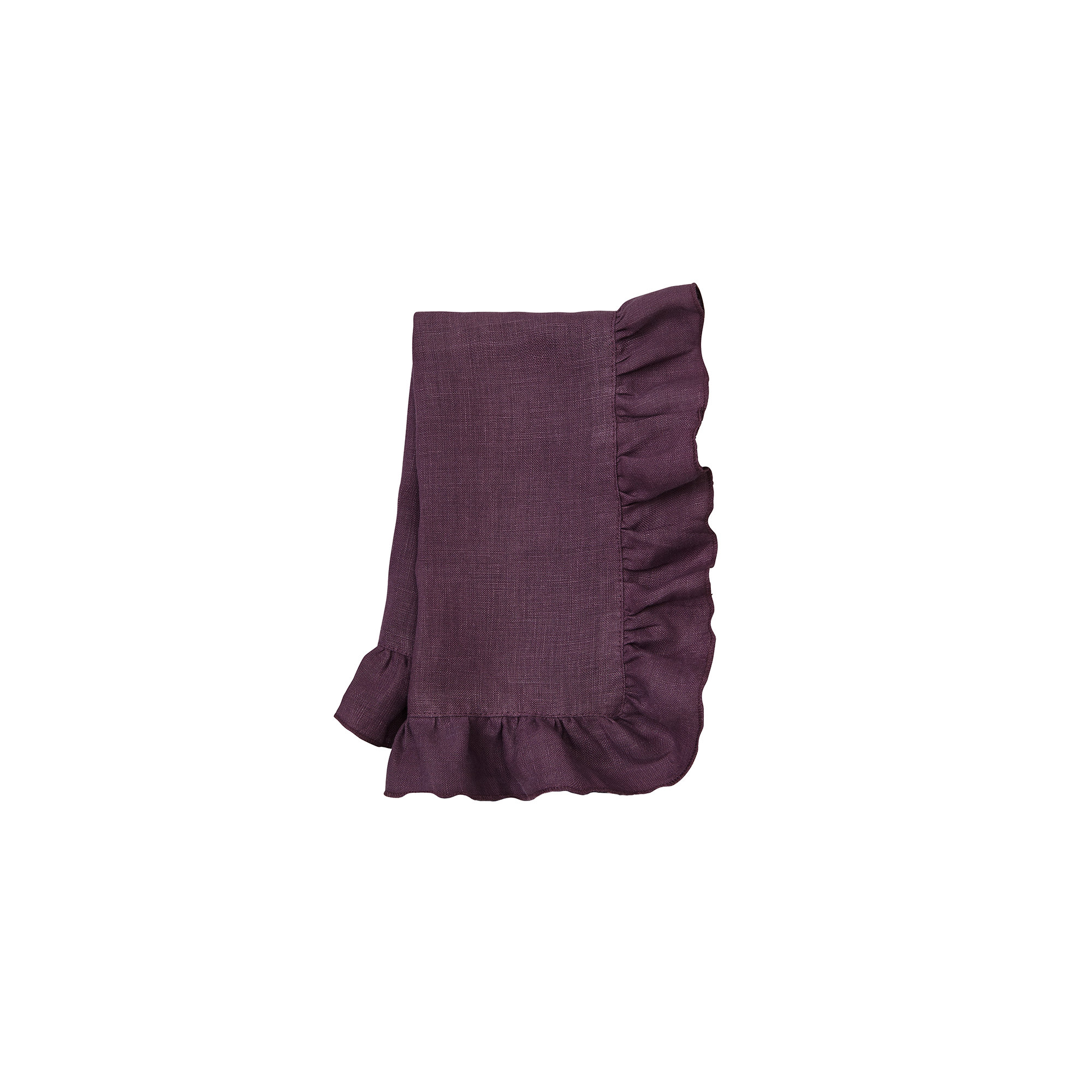 Lucca Napkins Baby Blue, Eggplant