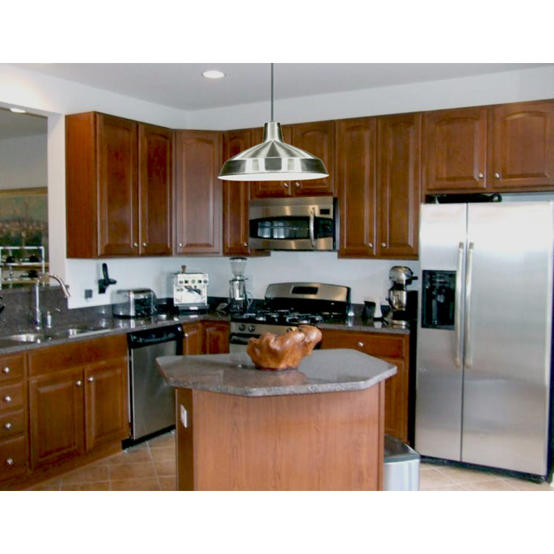 Gattis 1 - Light Single Pendant, Brushed Nickel