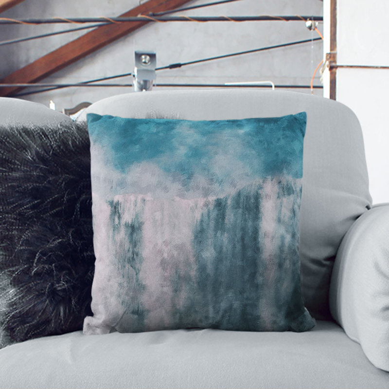 Square Cushion, 55cm H x 55cm W x 20cm D, Stone