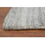Tapis gris minimaliste de style Gabbeh 9 x 12 avec motif subtil