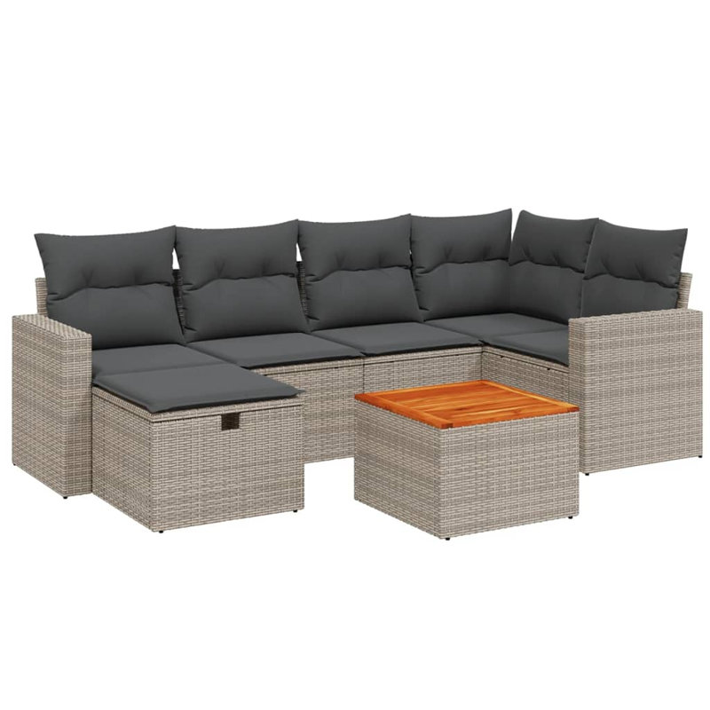 Ensemble de canapé de jardin Vidaxl