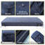 Coussin de siège en mousse viscoélastique gélifiée intérieur / extérieur Sunrox-1506129952-1506129957