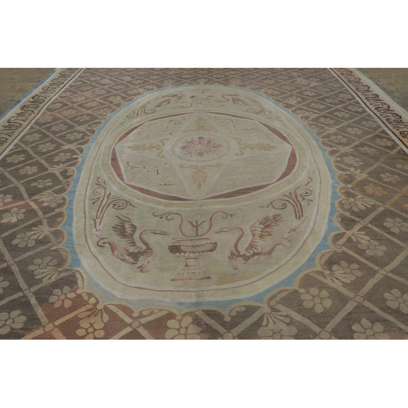 Antique One-of-a-Kind 14'3x18'11 Area Rug