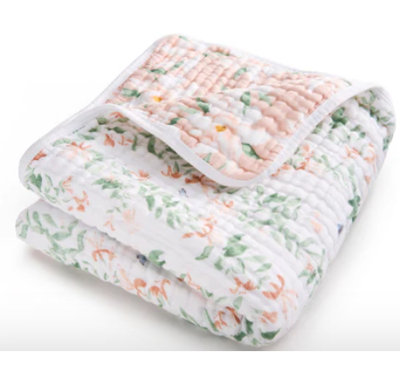 Muslin Blanket, Butterfly Garden