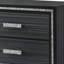 Table de chevet noire-545368031