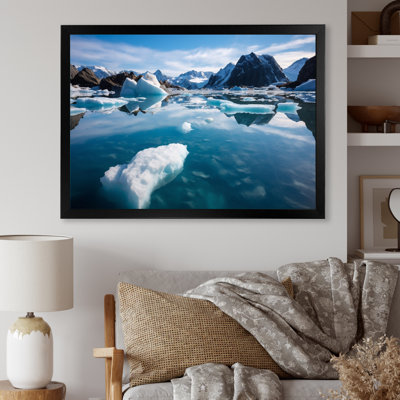 Glaciers à couper le souffle en Alaska II sur toile