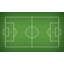 Murale pelez et collez de qualité supérieure - terrain de soccer-1386724567