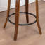 Tabouret de comptoir pivotant rembourré Providence-123200615