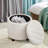 Modern Button Tufted Accent Storage Ottoman