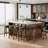 Upholstered Swivel Solid Wood Frame Bar Stool-234951302-234951303