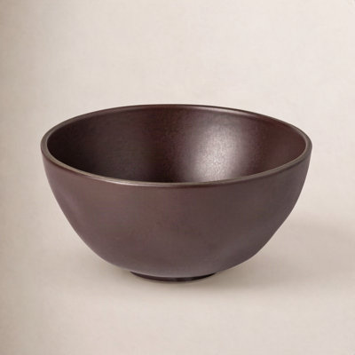 Stacked Organic Stoneware Cereal Bowl