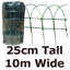 Samuel Alexander 25cm H x 1000cm W Metal Border Fencing