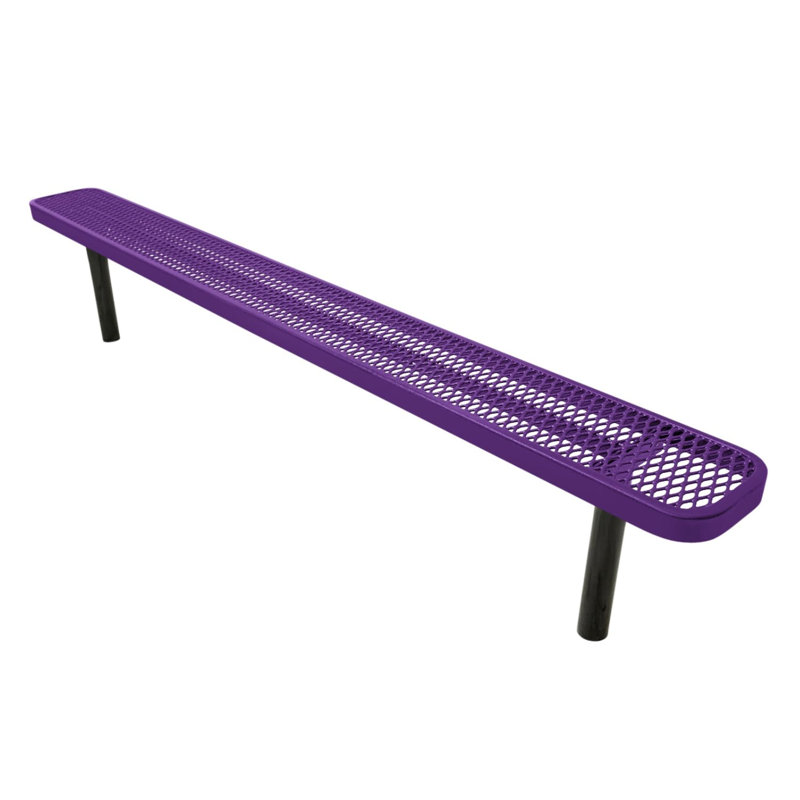 MEUBLE DE TABLE EN BOÎTE, Brun, élargi, 8 pi, sans dossier, enterré, 8 pieds sans dossier creusé, élargi, Brun