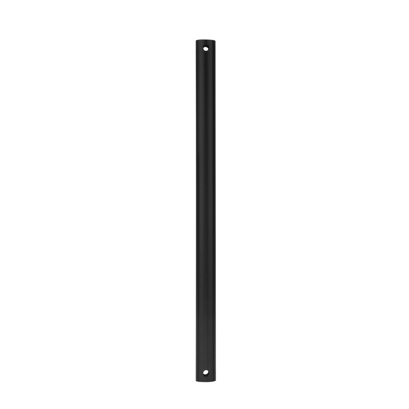 Tige en acier Fandelier, Noir mat, H 18 po x l 1 po x P 1 po