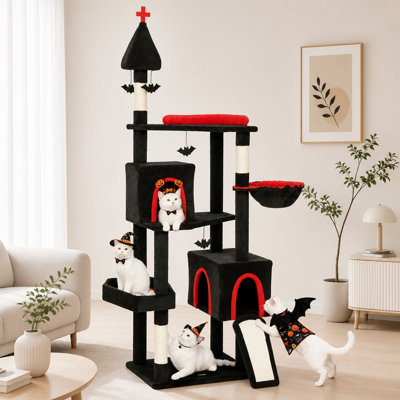 77.6 " H Cat Tree