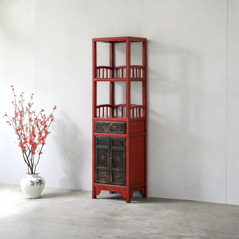 Chinese style retro bookcase
