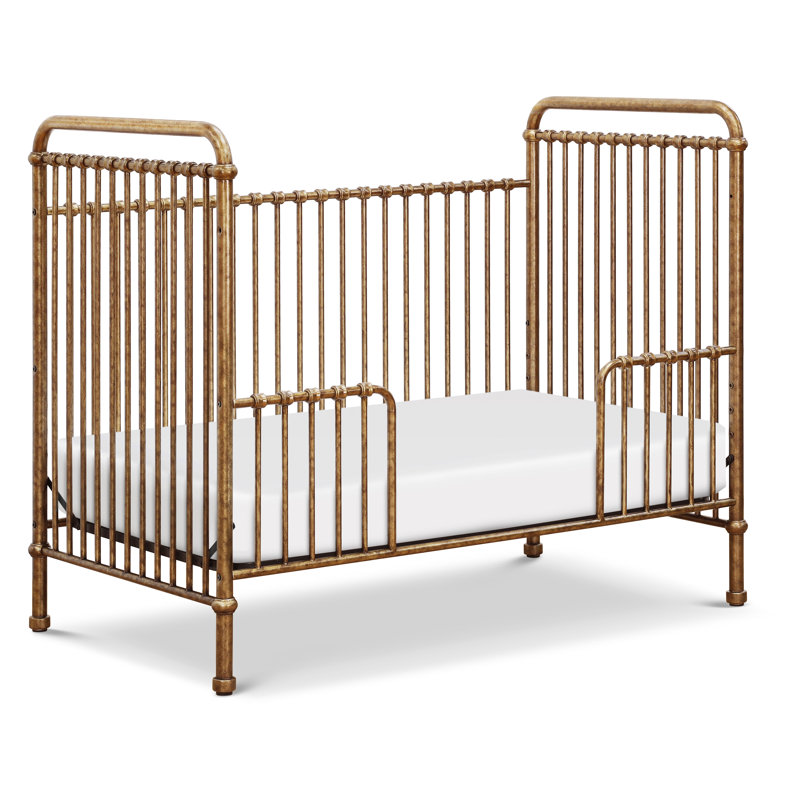 Abigail Greenguard Gold Certified 3 -in-1 Convertible Crib, Vintage Gold