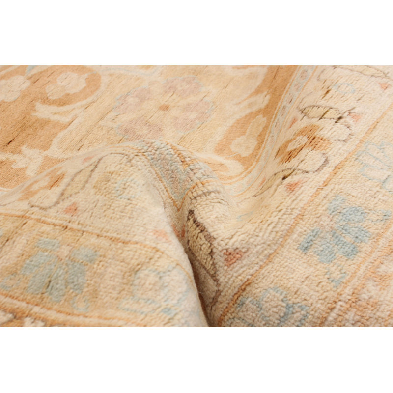 Arabelle One-of-a-Kind 12'3" X 15'4" New Age Wool Area Rug in Ivory