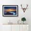 Sunset over the Ocean - Picture Frame Painting Print-55616877-55616876