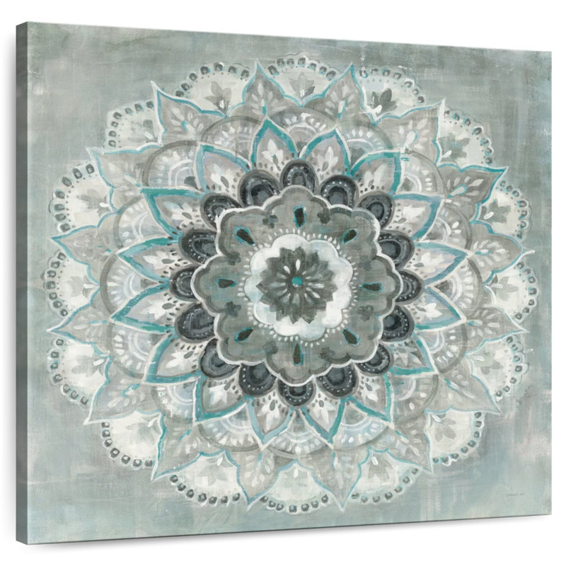 Bleu sarcelle Kerner Sunburst, H 10 po x l 10 po