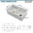 32"Lx19"Wx10"H White Cersamic Kitchen Sink Undermount Double Bowl Rectangular Sink with Accessories