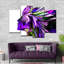 «Abstract Abstract Violet Profile», reproduction sur toile-1575795353