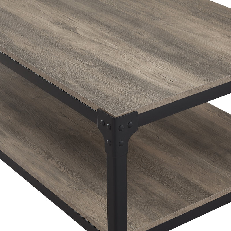 Ensemble de tables basses 3 pièces Gravelle, Gris délavé
