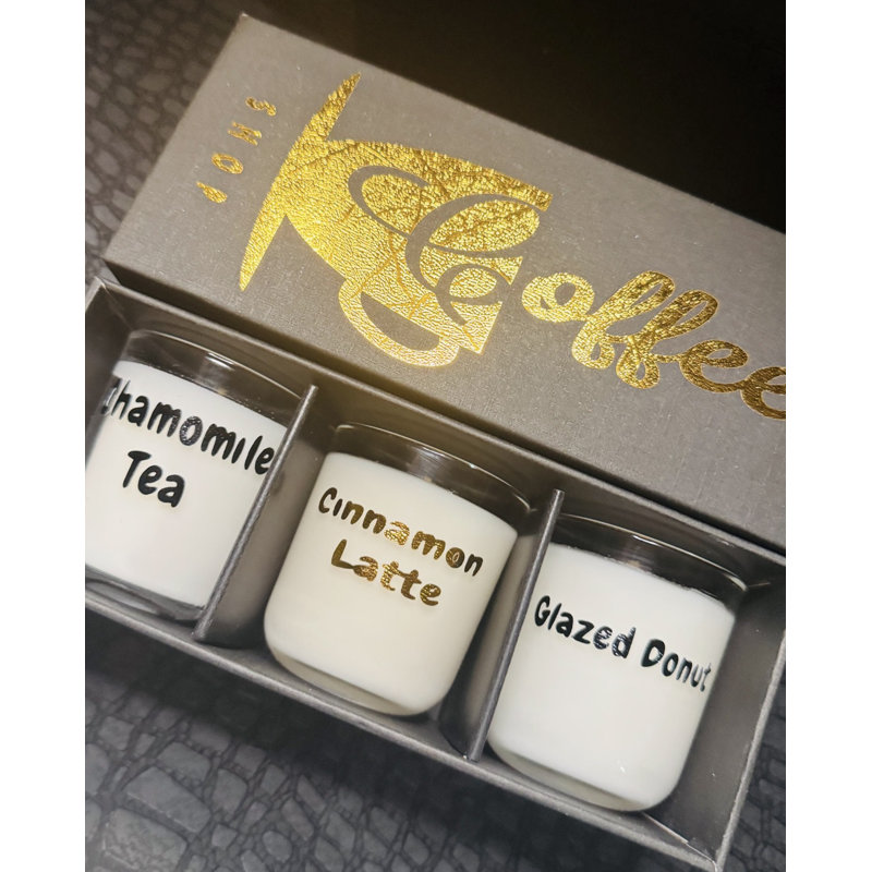 3 boîtes de café Kharmyn