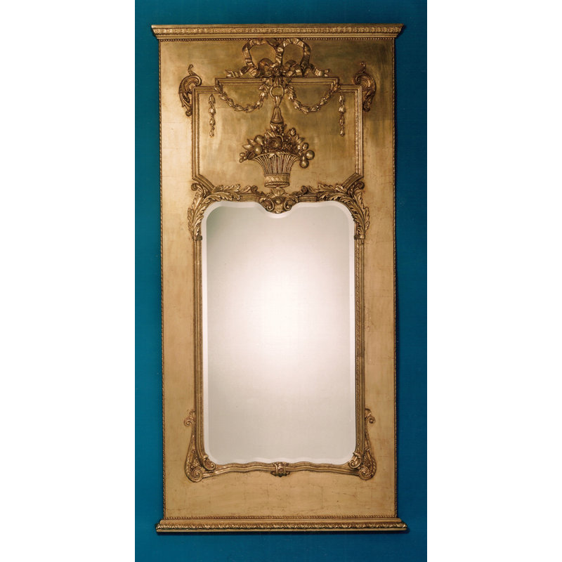 Flat Beveled Wall Mirror, 84" x 45"