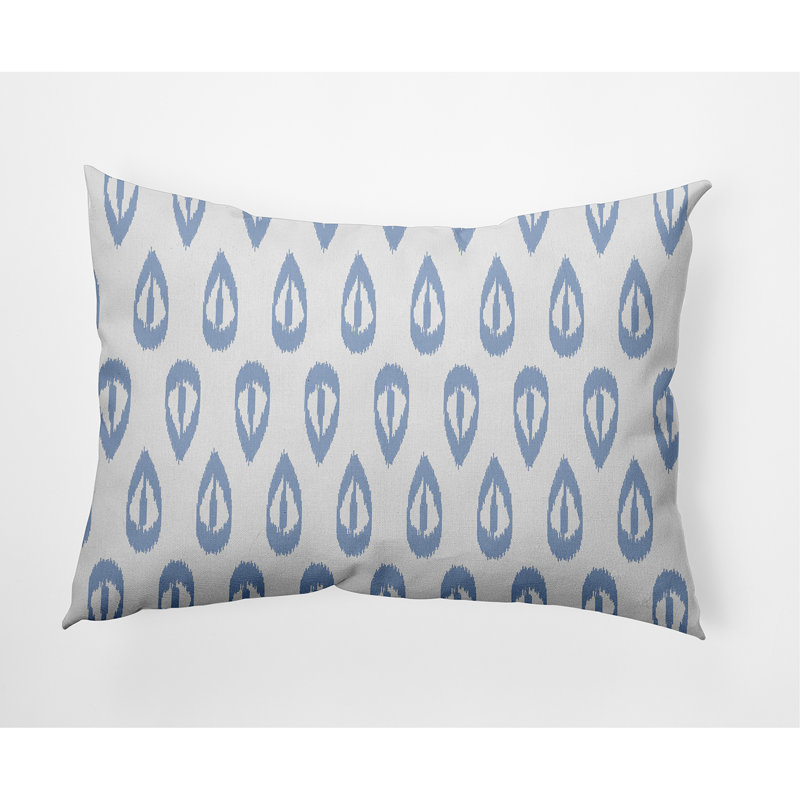  Tears Outdoor Rectangular Pillow Cover & Insert, Blue